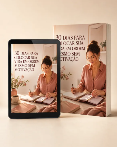 Capa do ebook 30 Dias Para Colocar Sua Vida em Ordem